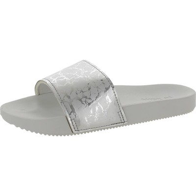 Женские босоножки-слипоны Zaxy на застежке серебристого цвета, 6 средних размеров (B, M) BHFO 8797