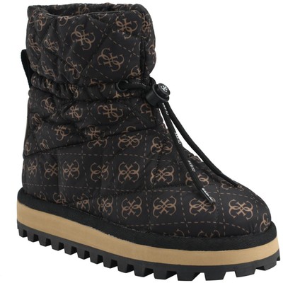 

Guess Женские коричневые ботильоны Leian для холодной погоды 9,5 средний (B,M) BHFO 6776, Medium brown, Leian