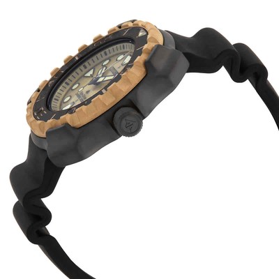 Pre-owned Citizen Eco-drive Promaster Marine Gold Dial Men's Watch Bn0226-10p