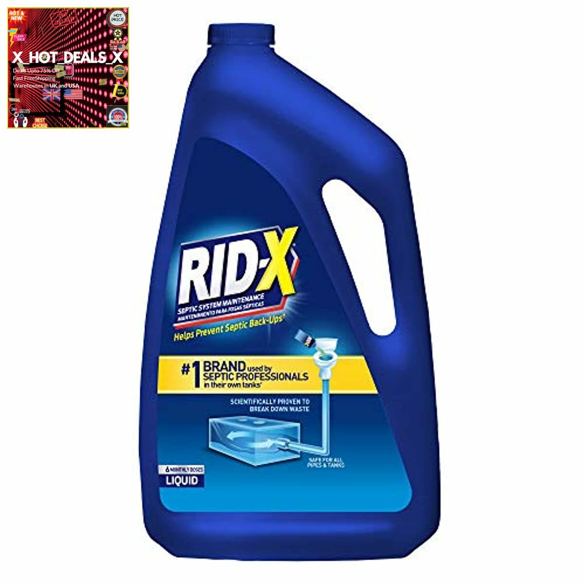 Rid septic tank cleaner