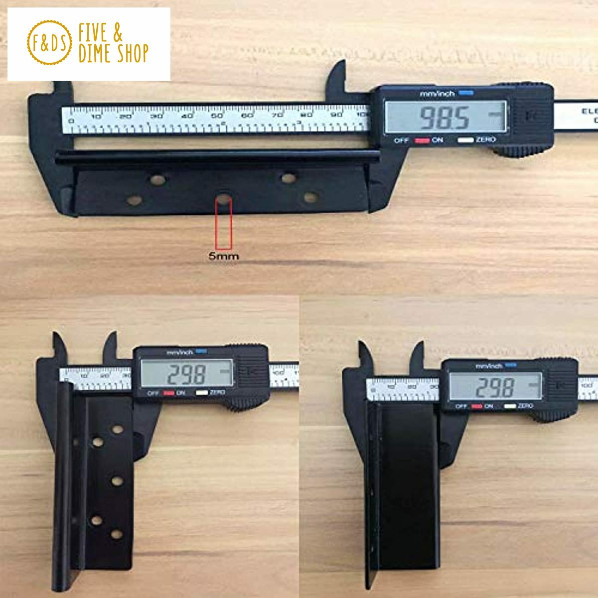 Bed Frame Bed Post Double Hook Slot Bracket Set of 4 ...