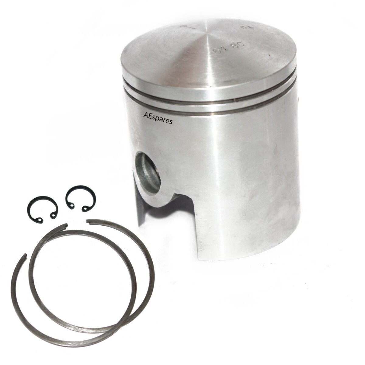 Lambretta 185 CC Performance Piston Kit 64.80 MM & Thin 1.50 MM Rings 