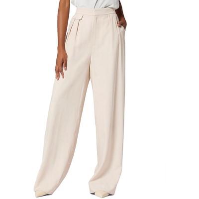 Equipment Femme Womens Clement Beige High Waist Trouser Pants 8 BHFO 7401