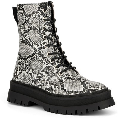 Женские ботинки New York & Company Callie Boot Combat и ботинки на шнуровке 8 Medium (B,M) 0607