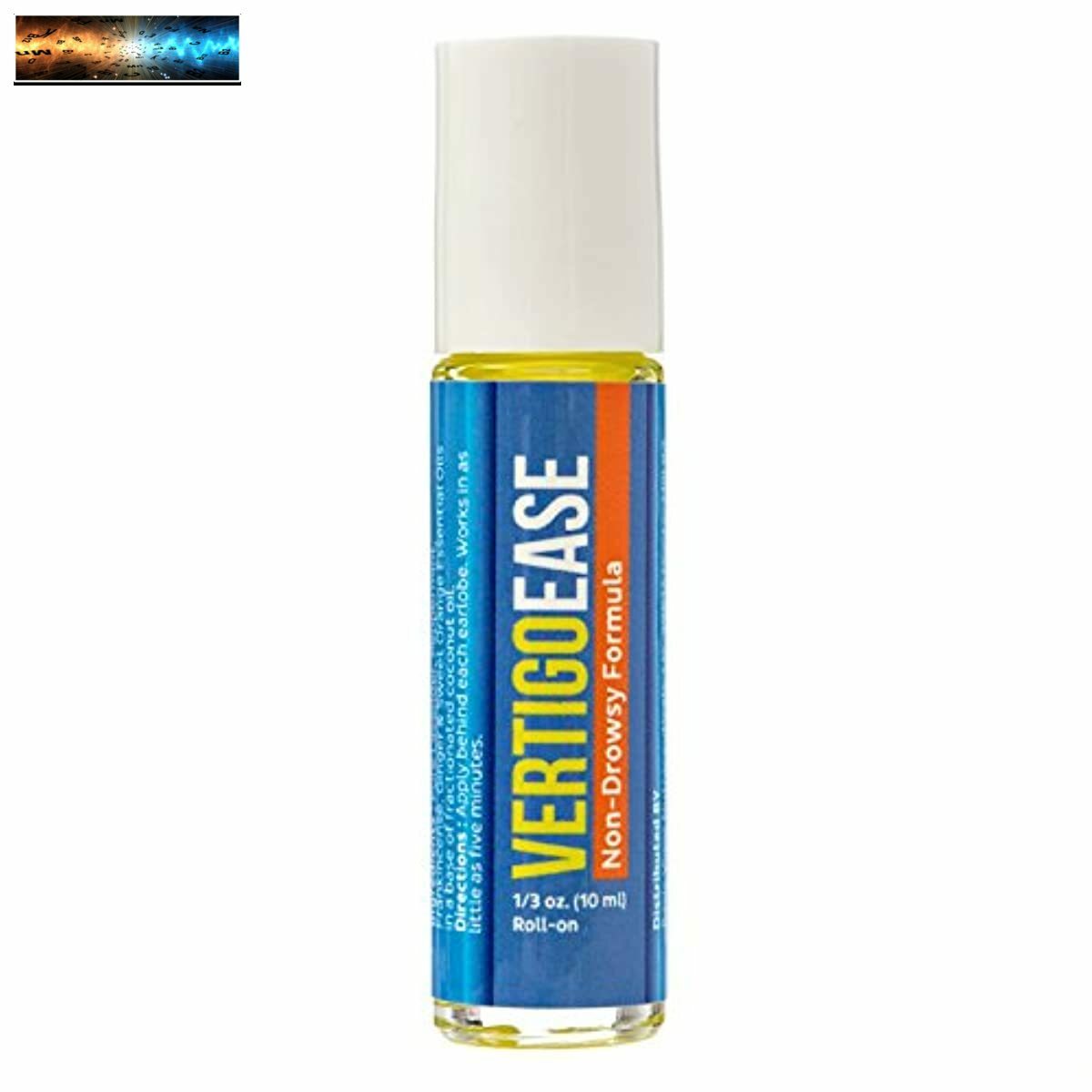 Basic Vigor Vertigo Ease Roll-On (10ml) - Natural & Fast-Acting Vertigo Relief, 
