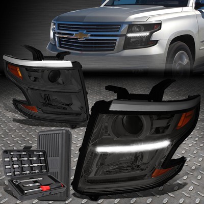 ДЛЯ 15-20 СВЕТОДИОДНЫХ ПРОЖЕКТОРНЫХ ФАР CHEVY TAHOE SUBURBAN С ДЫМЧАТО-ЯНТАРНЫМ ПОКРЫТИЕМ + НАБОР ИНСТРУМЕНТОВ
