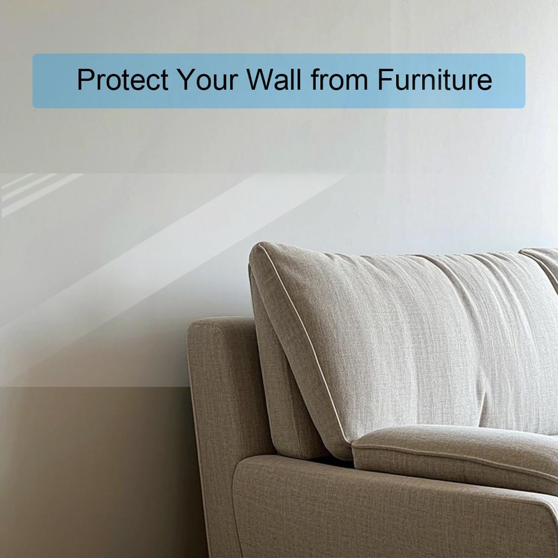 Wall Protector, Clear Plastic Electrostatic Wall Protective Film Sheet, Easy to