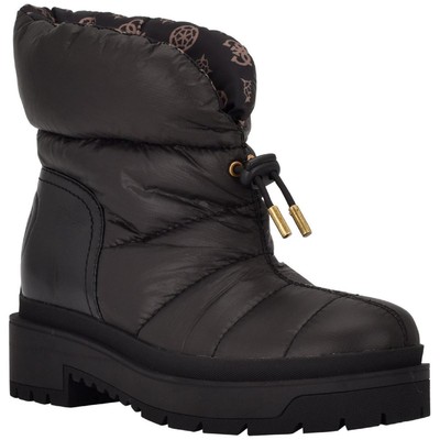 Guess Womens Leeda 2 Black Snow Casual Winter & Snow Boots Shoes 5 5.5 BHFO 7400