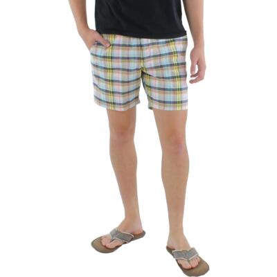 

Мужская клетчатая клетка Tommy Hilfiger 8 дюймов со средней посадкой и плоской передней частью BHFO 2888, Doll pink