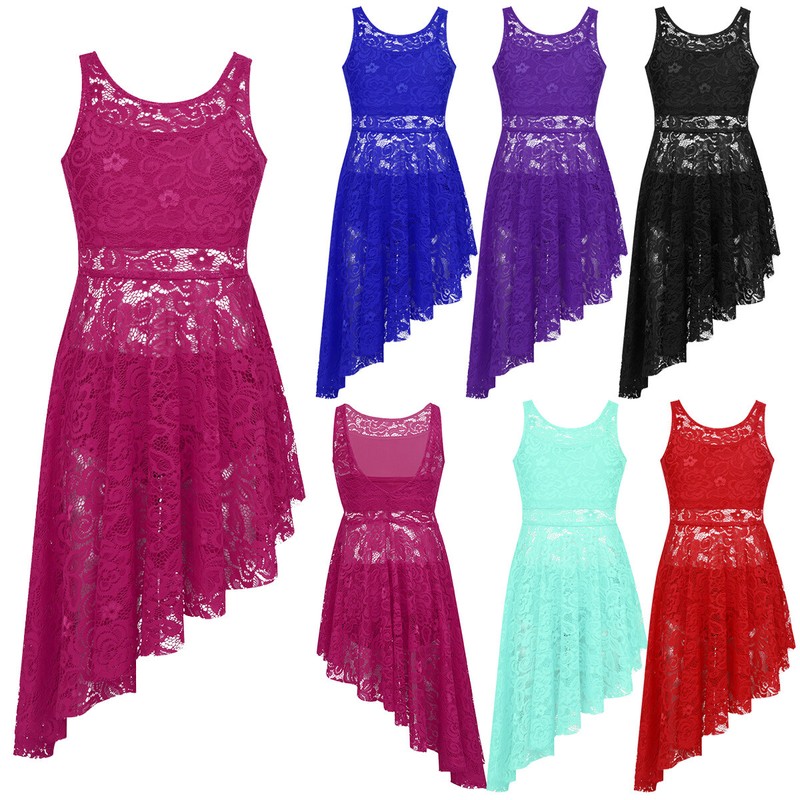 Kids Flower Girls Romper Dress Rhinestone Maxi Party Dance Wedding