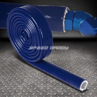 ПОЖАРНЫЙ РУКАВНЫЙ ШЛАНГ ДИАМЕТРОМ 3/810 ММ С ГОЛУБОЙ СИЛИКОНОВОЙ ИЗОЛЯЦИЕЙ, ПЛЕТЕНЫЙ СЕРДЕЧНИК ИЗ СТЕКЛОВОЛОКНА /НОЖКИ