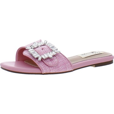 Винтажные женские босоножки Havana Harper Pink Slide Sandals 6 средних размеров (B,M) BHFO 2848