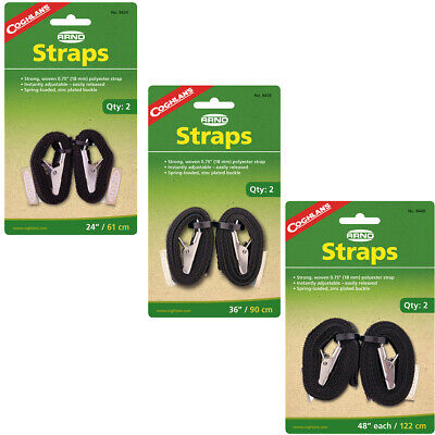 Coghlan's Arno Straps (2 Count), Woven 0.75'' Polyester, Camping Hiking Survival