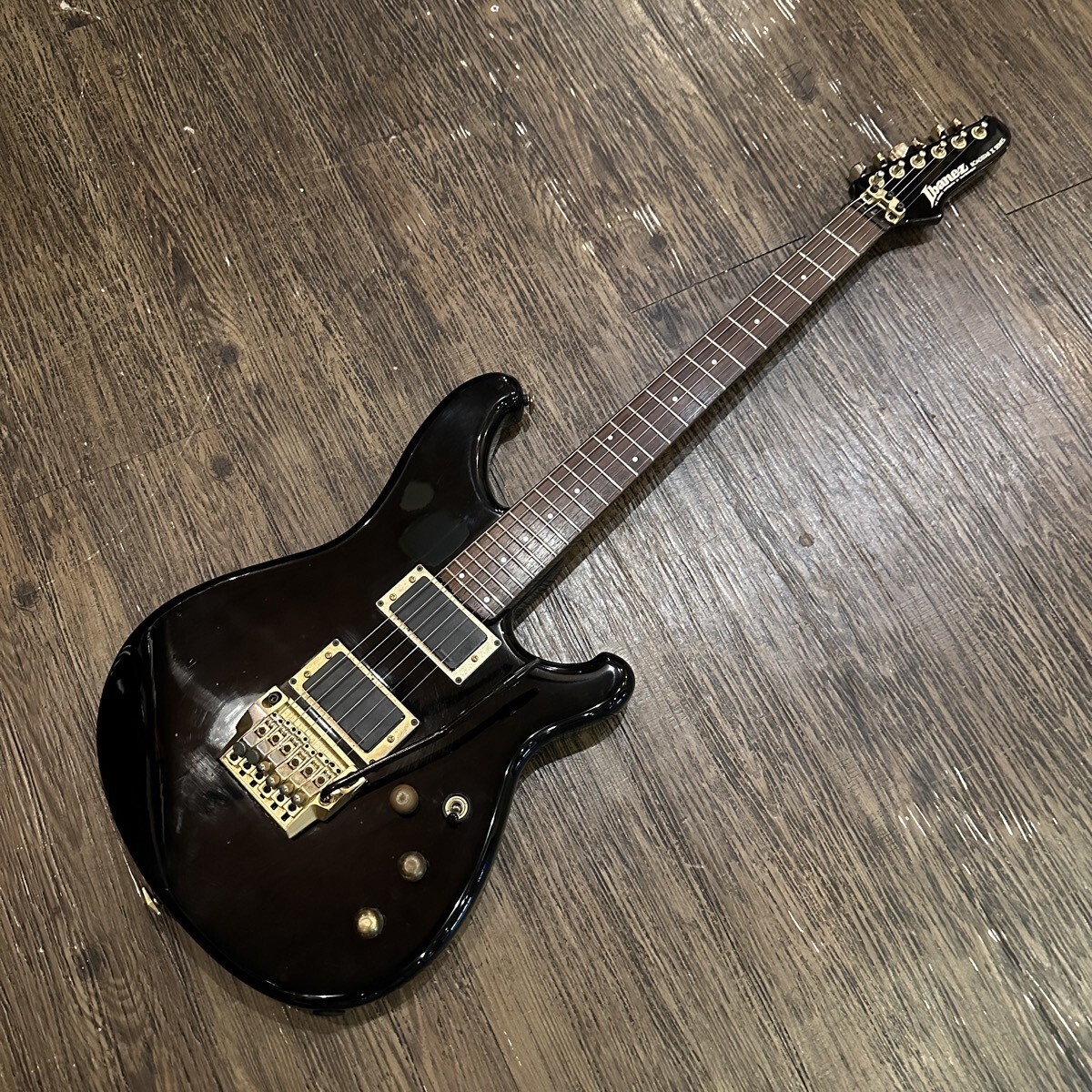 ク*マ様 RY Guitar MOD Used 1985 Ibanez RoadStar 2 Series RS520 Black MIJ CoilTap
