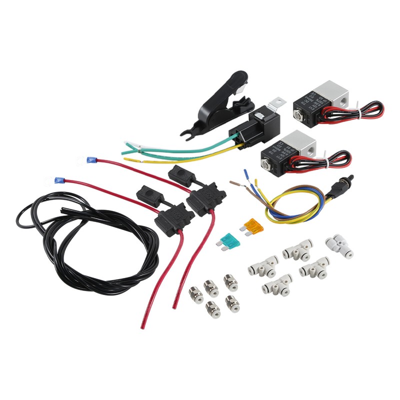 Rear Air Ride Suspension Air Tank Fit For Harley Road King Street Glide 94-2024