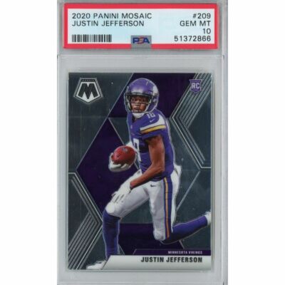 ドミニク ショボスライ Panini Mosaic RC PSA 10 Amazon.com: Graded 2023 Panini Mosaic Bijan Robinson #284