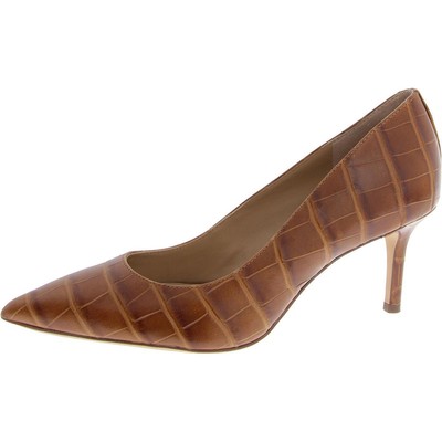 Lauren Ralph Lauren Womens Lanette Tan Pointed Toe Heels 6 Medium (B,M) 6541