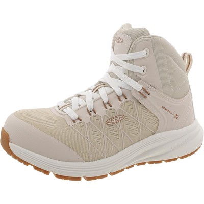 Рабочая и защитная обувь Keen Womens Vista Energy Mid цвета слоновой кости шириной 7 см (C, D, W) BHFO 6470