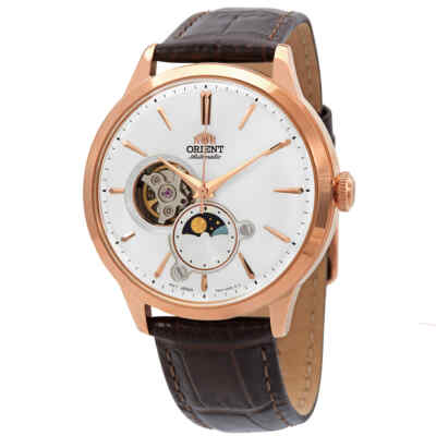 Pre-owned Orient Automatic White Dial Men's Watch Ra-as0102 S
