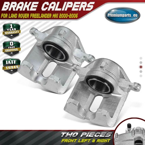 2x Brake Calipers Front LH & RH for Land Rover Freelander 20002006