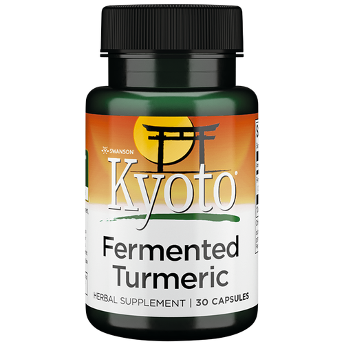 Swanson Максимальная сила ферментированной куркумы 760 мг 30 капсул