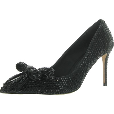 Kurt Geiger London Womens Belgravia Black Pumps 38.5 Medium (B,M) BHFO 3664