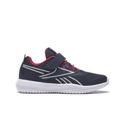 REEBOK G57461 FLEXAGON ENERGY K YTH'S (Medium) Navy/Red/White Mesh Running Shoes