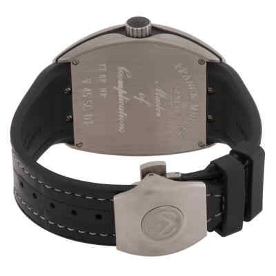 Pre-owned Franck Muller Vanguard Automatic Grey Dial Men's Watch 45scbrshgrywht