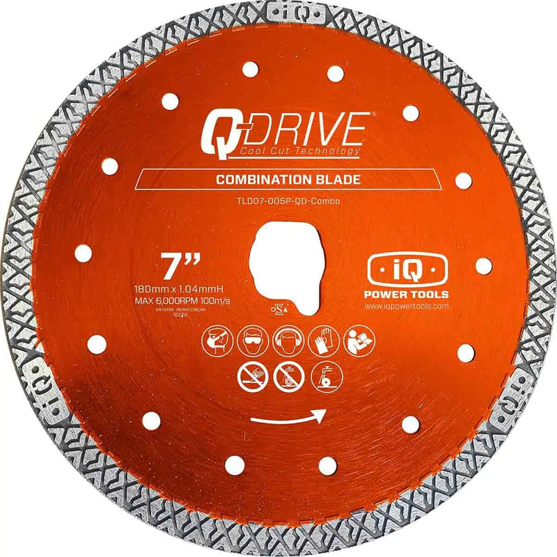 Iq 7 Inch Q-Drive Combo Blade for IQ228 Cyclone