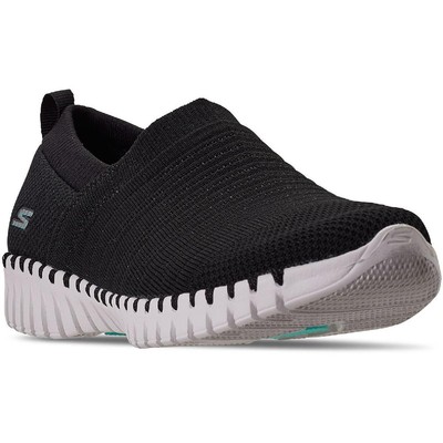 

Женские черные вязаные слипоны Skechers Wise 9 Medium (B,M) BHFO 2312, Black/white, Wise