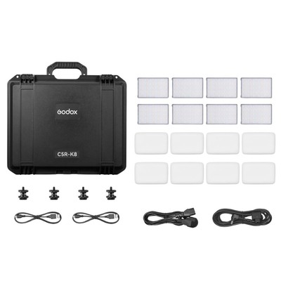 Godox KNOWLED C5R RGBWW Creative LED light 8-световой комплект # C5R-K8