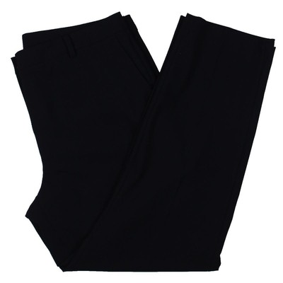 

DKNY Женские брюки скинни с приталенной талией и прямыми штанинами BHFO 7674, Navy, W3312EYA