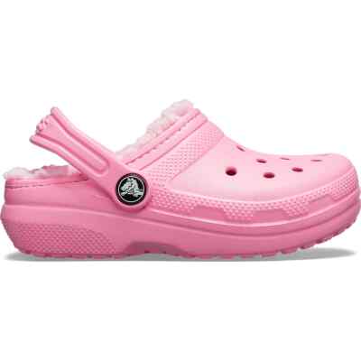 Детские тапочки Crocs - Классические сабо на подкладке, Домашняя обувь, Детская обувь