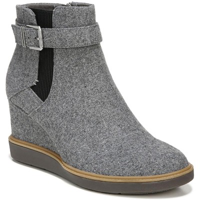 Обувь Dr. Scholls Женские ботильоны Jacinda серого цвета 7 Medium (B,M) BHFO 4352