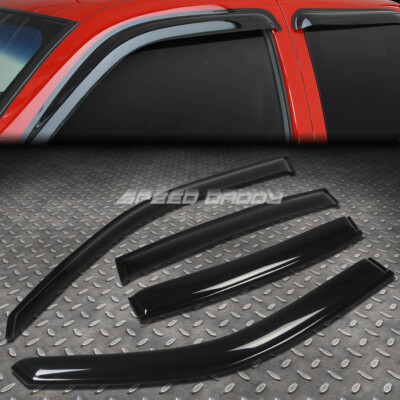 ДЛЯ 97-05 BUICK PARK AVE ДЫМЧАТЫЙ ТОНИРОВАННЫЙ ОКОННЫЙ КОЗЫРЕК / ВЕТРООТРАЖАТЕЛЬ, ЗАЩИТА ОТ ДОЖДЯ