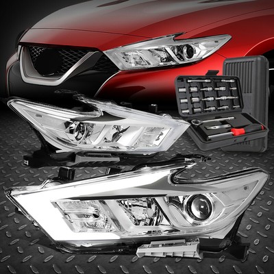 ДЛЯ ФАР ПРОЕКТОРА 16-18 MAXIMA S SL SV LED DRL + НАБОР ИНСТРУМЕНТОВ ХРОМ/ПРОЗРАЧНЫЙ