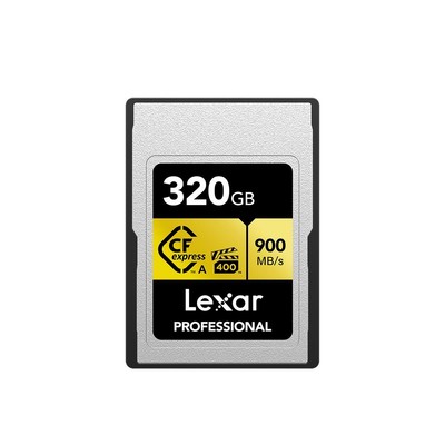 Карта памяти Lexar Gold Series Professional 320 ГБ CFexpress Type-A