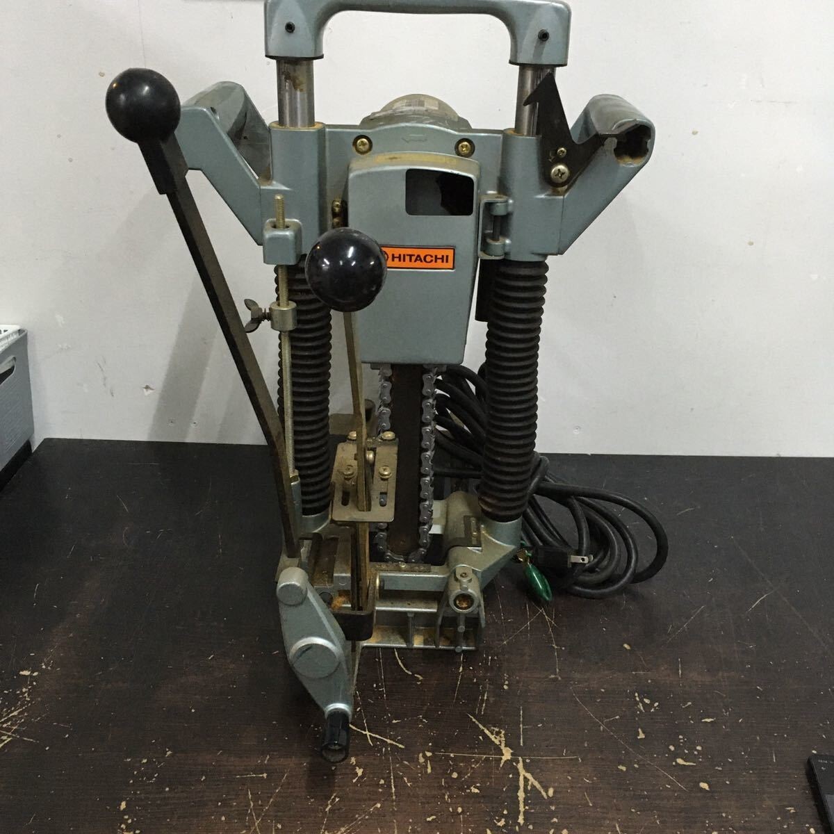 Hitachi Chain Mortiser BC21 Single Phase 100V 50/60HZ Japan BC 21 Carpenter Used
