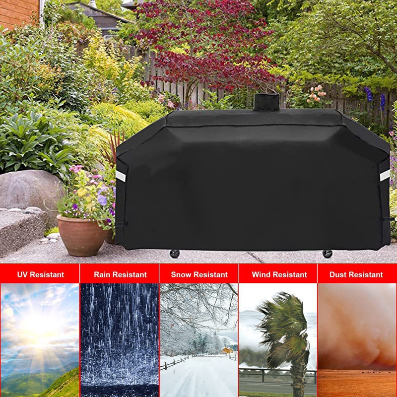 Grill Cover Waterproof Heavy Duty for Smoke Hollow 4 in 1 Combo Pit Boss Memphis
