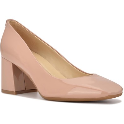 

Женские лакированные туфли-лодочки Nine West Vibe 9X9 Taupe 8,5 Medium (B,M) BHFO 3515, Light natural, Vibe 9X9