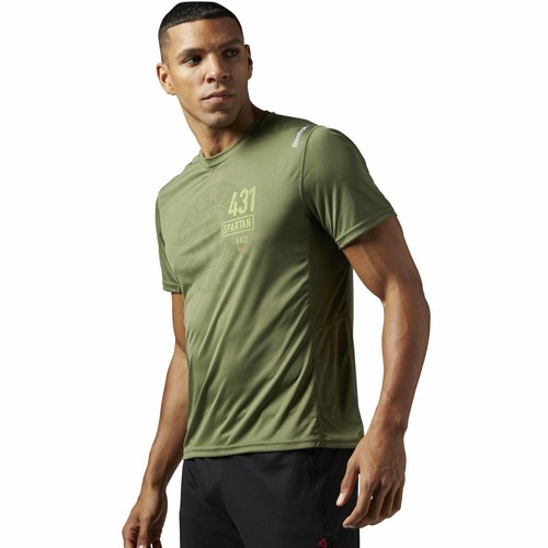 

[AI1971] Мужская футболка Reebok Spartan Tech, Зеленый