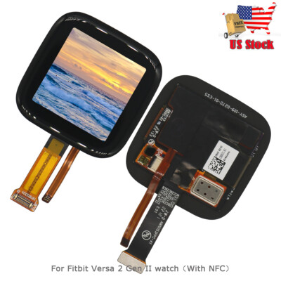 LCD Display Touch Screen Digitizer NFC For Watch Fitbit Versa 2 2th Gen II FB507