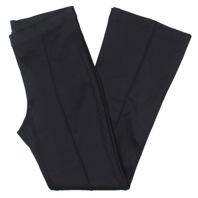 

Женские черные офисные расклешенные брюки со средней посадкой Helmut Lang  BHFO 4160, Черный