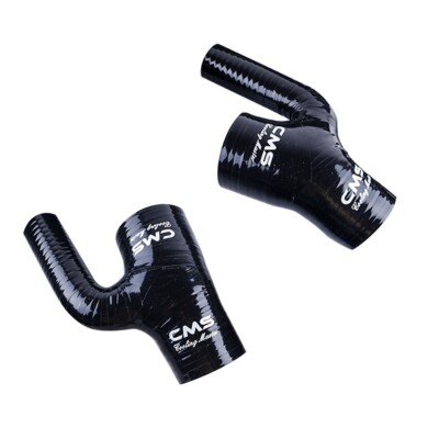 Audi S4 RS4 Biturbo A6 B5 2.7T Bi-Turbo Silicone Induction Intake Hose Kit Black