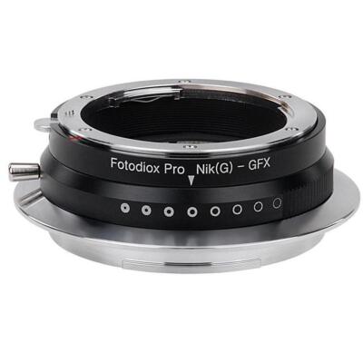 Адаптер крепления объектива Fotodiox Pro — объектив Nikon F/G-типа для камеры Fujifilm GFX