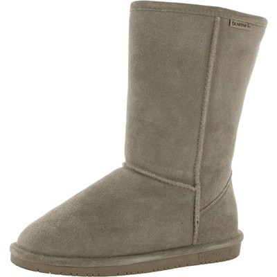 Женские повседневные ботинки Bearpaw Emma Grey Snow Верхняя одежда 7,5 средний (B,M) BHFO 9683