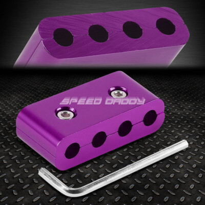 РАЗДЕЛИТЕЛЬ ПРОВОДОВ СВЕЧИ ЗАЖИГАНИЯ ДВИГАТЕЛЯ ДИАМЕТРОМ 7/8 ММ/ФИОЛЕТОВЫЙ АЛЮМИНИЕВЫЙ РАЗДЕЛИТЕЛЬНЫЙ ЗАЖИМ ТКАЦКОГО СТАНКА