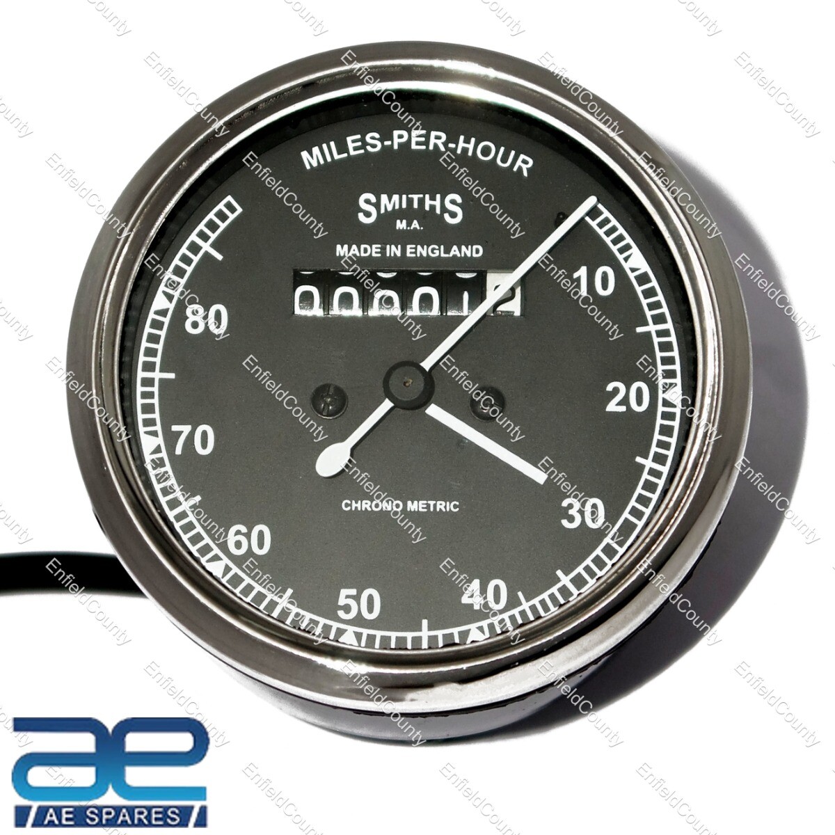Replica Smiths Speedometer 80 MPH For Norton BSA Triumph Vintage Motorcycle  