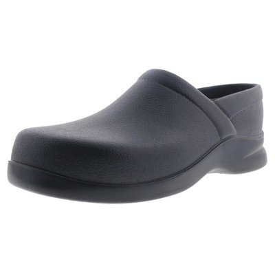 Женские комфортные сабо Boca с текстурой темно-синего цвета шириной 13 см (C, D, W) BHFO 9073