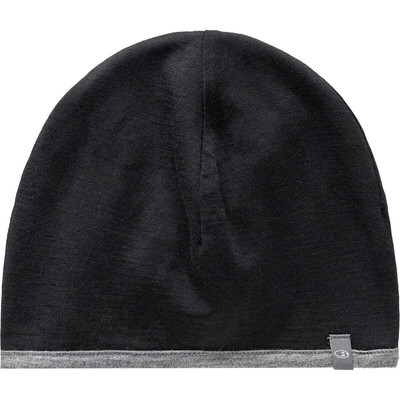 

Двусторонняя шапка Icebreaker Pocket 200, черная/песчаный вереск, один размер, Black/gritstone heather, Icebreaker